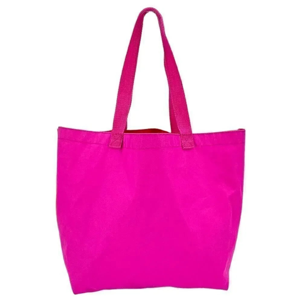 Hello Kitty Hawaiian Rainbow Lightweight Canvas Beach Tote Bag by Sanrio